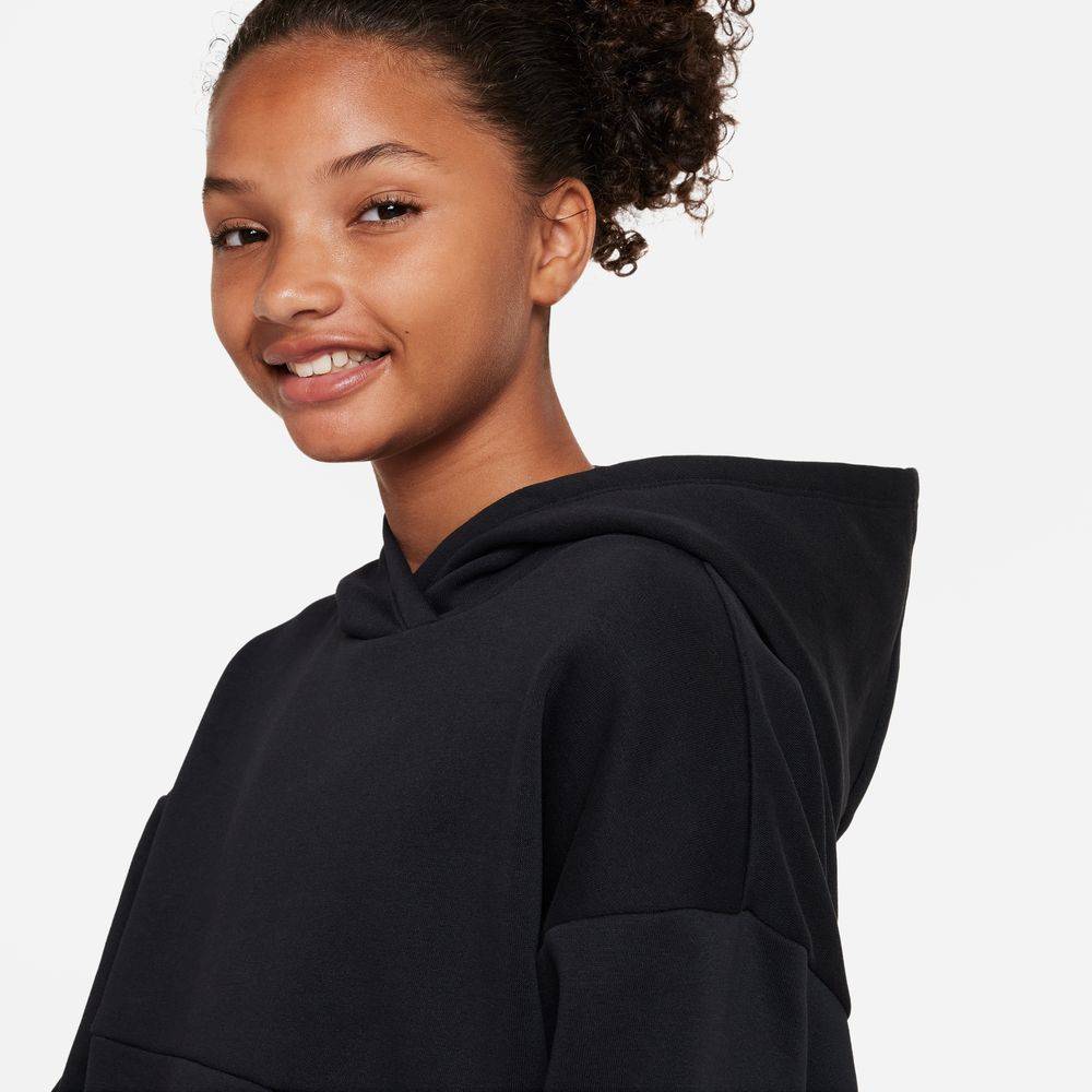 NIKE NSW GIRLS ICON CLASH FLEECE HOODIE