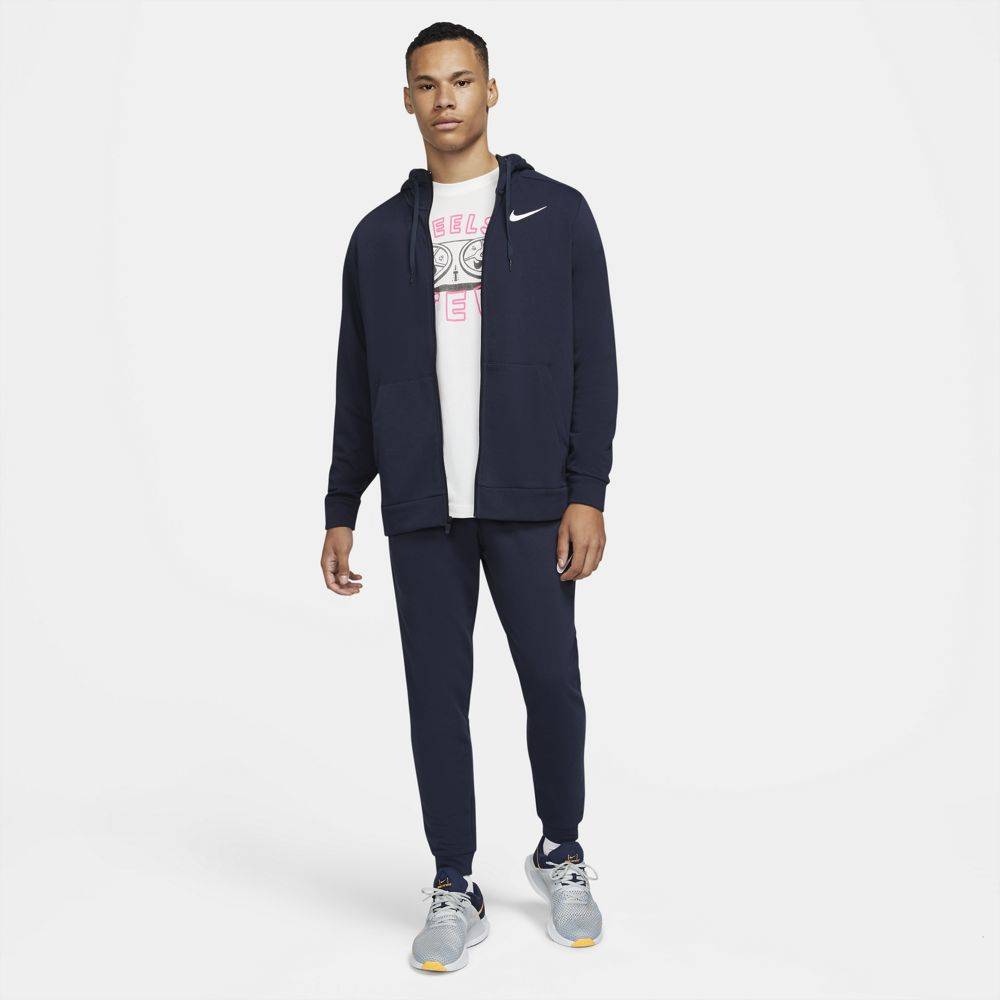 NIKE DRI-FIT FULL-ZIP FLEECE HOODIE