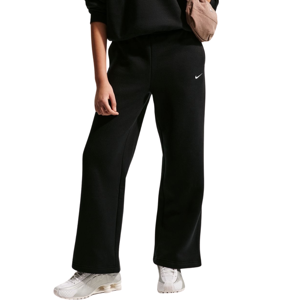 NIKE GIRLS STUDIO FLEECE OPEN-HEM PANT