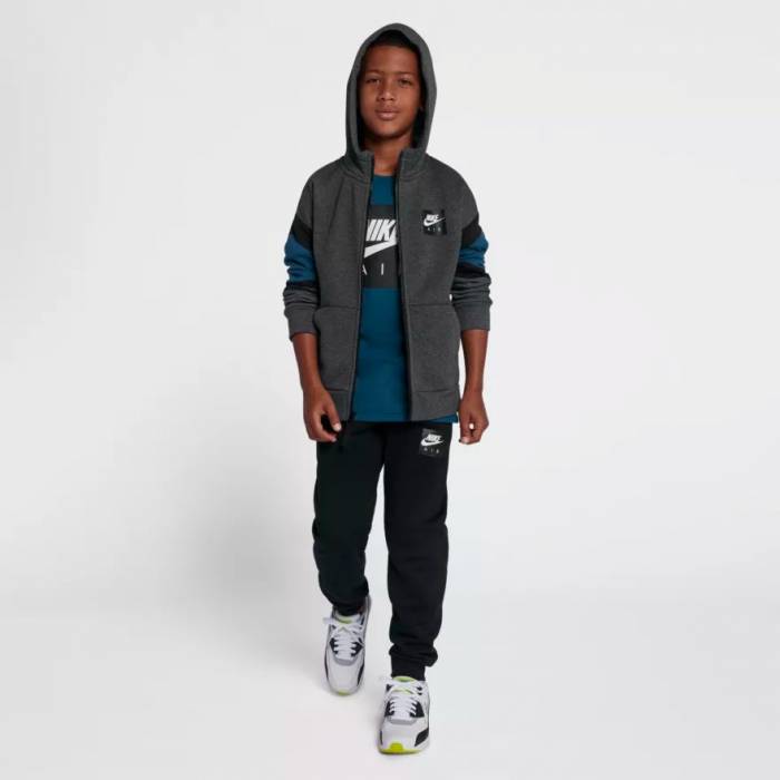 NIKE BOYS AIR FULL ZIP HOODIE