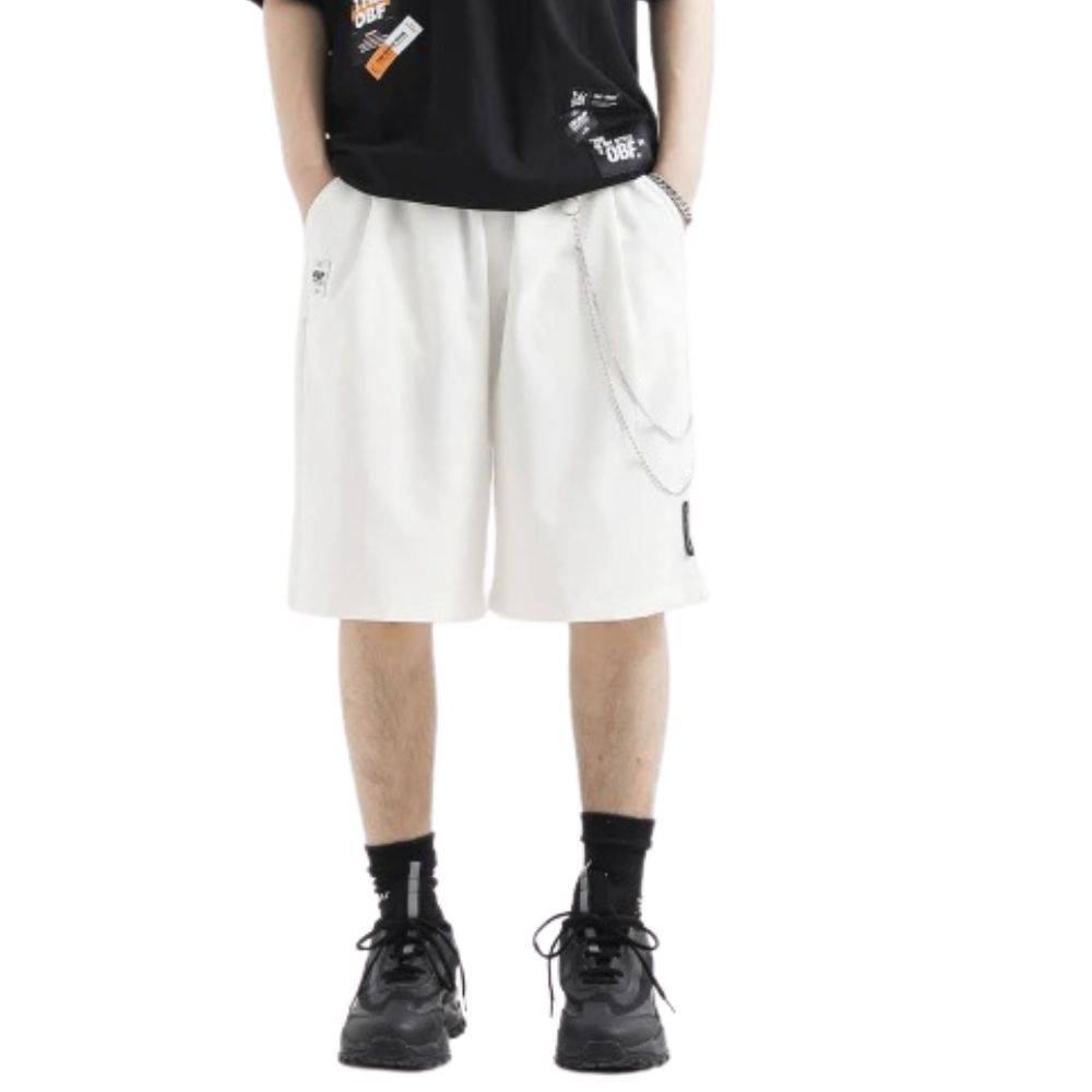 MWM BLACK CAPSULE CHAIN SHORTS