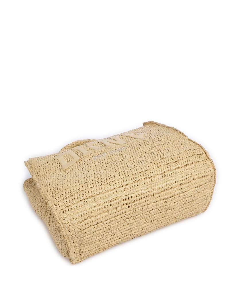DKNY HADLEE MEDIUM RAFFIA TOTE BAG
