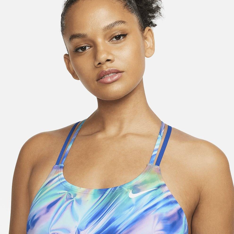 NIKE WOMENS SPIDERCUT ONE-PIECE SWIMSUIT