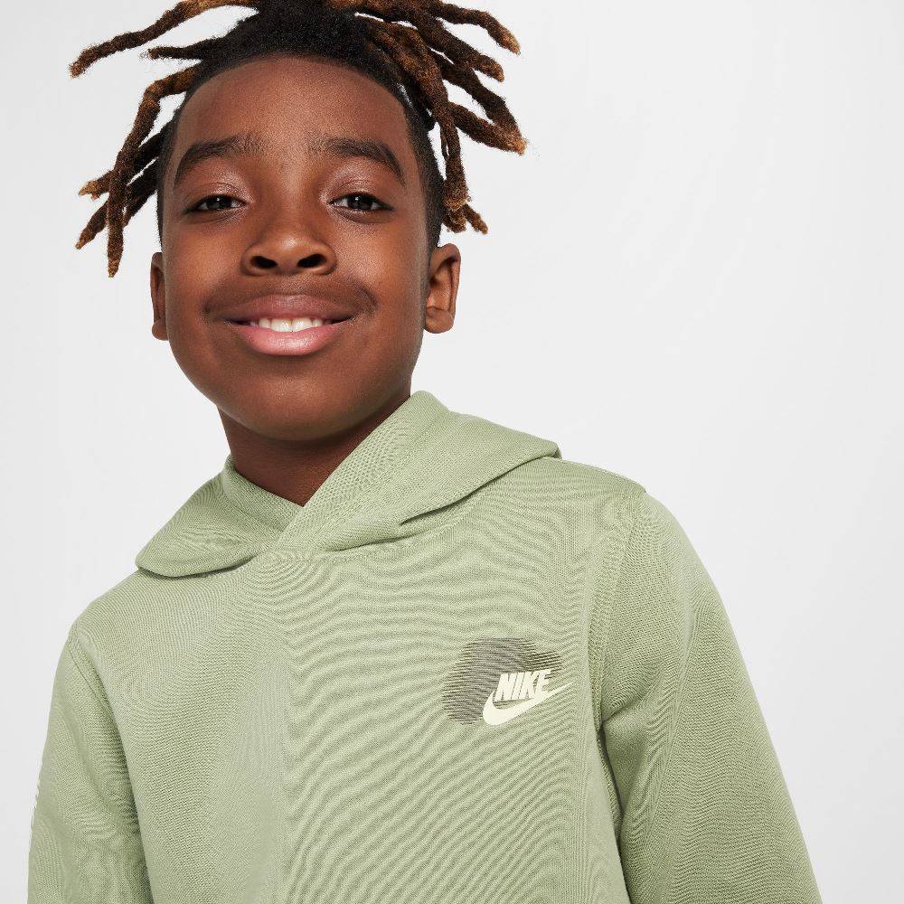 NIKE KIDS STANDARD ISSUE FLEECE PULLOVER HOODIE