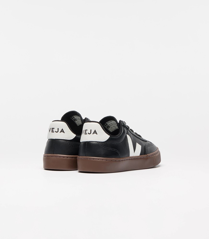 VEJA VOLLEY ELASTIC LACES LEATHER INFANT