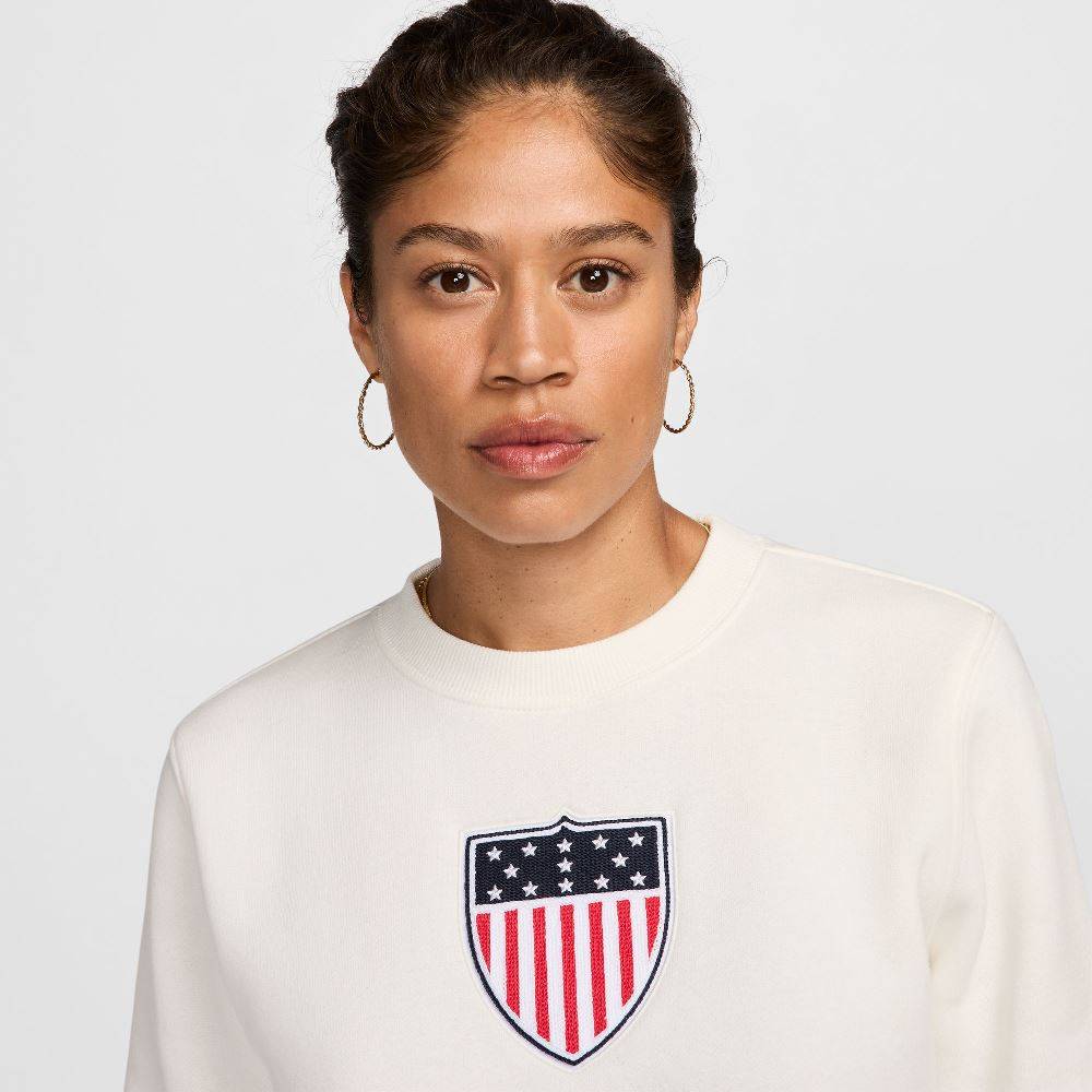 NIKE USA WOMENS PHOENIX CREW SWEATSHIRT
