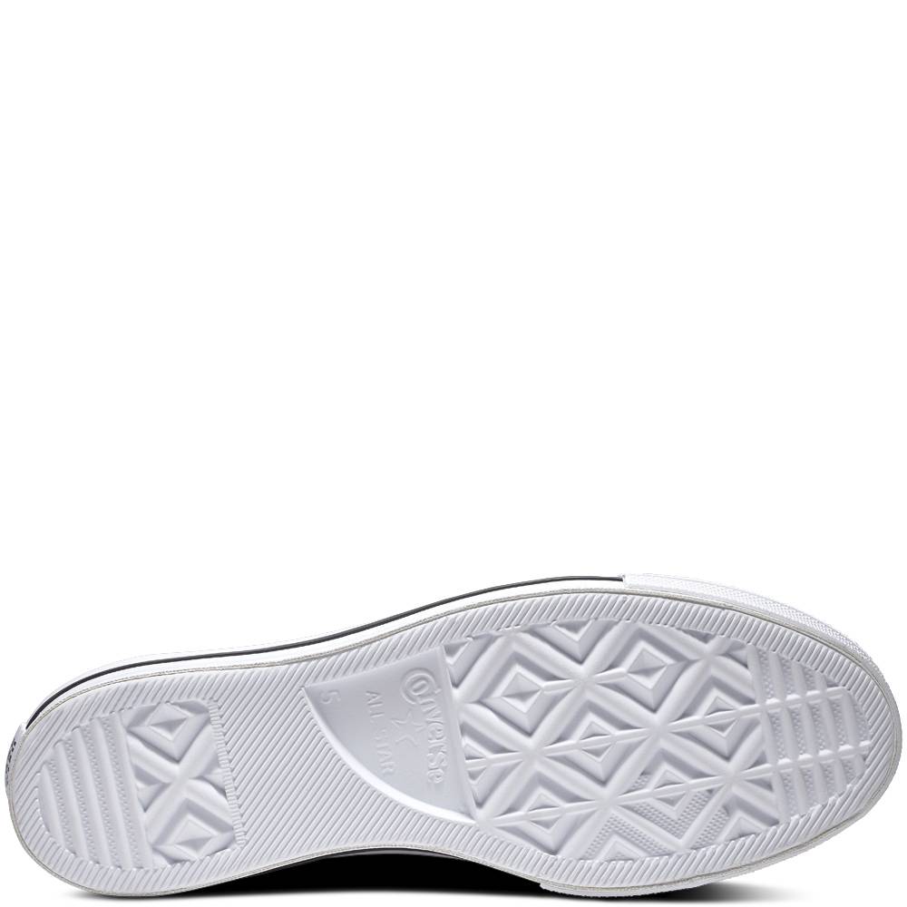 CONVERSE ALL STAR PLATFORM LEATHER HIGH-TOP