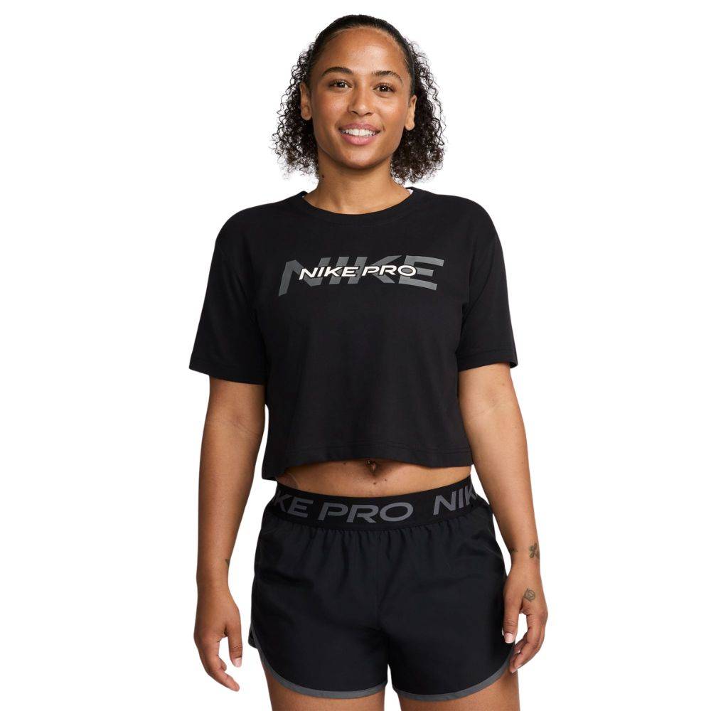NIKE PRO SHORT-SLEEVE WOMENS CROPPED TEE