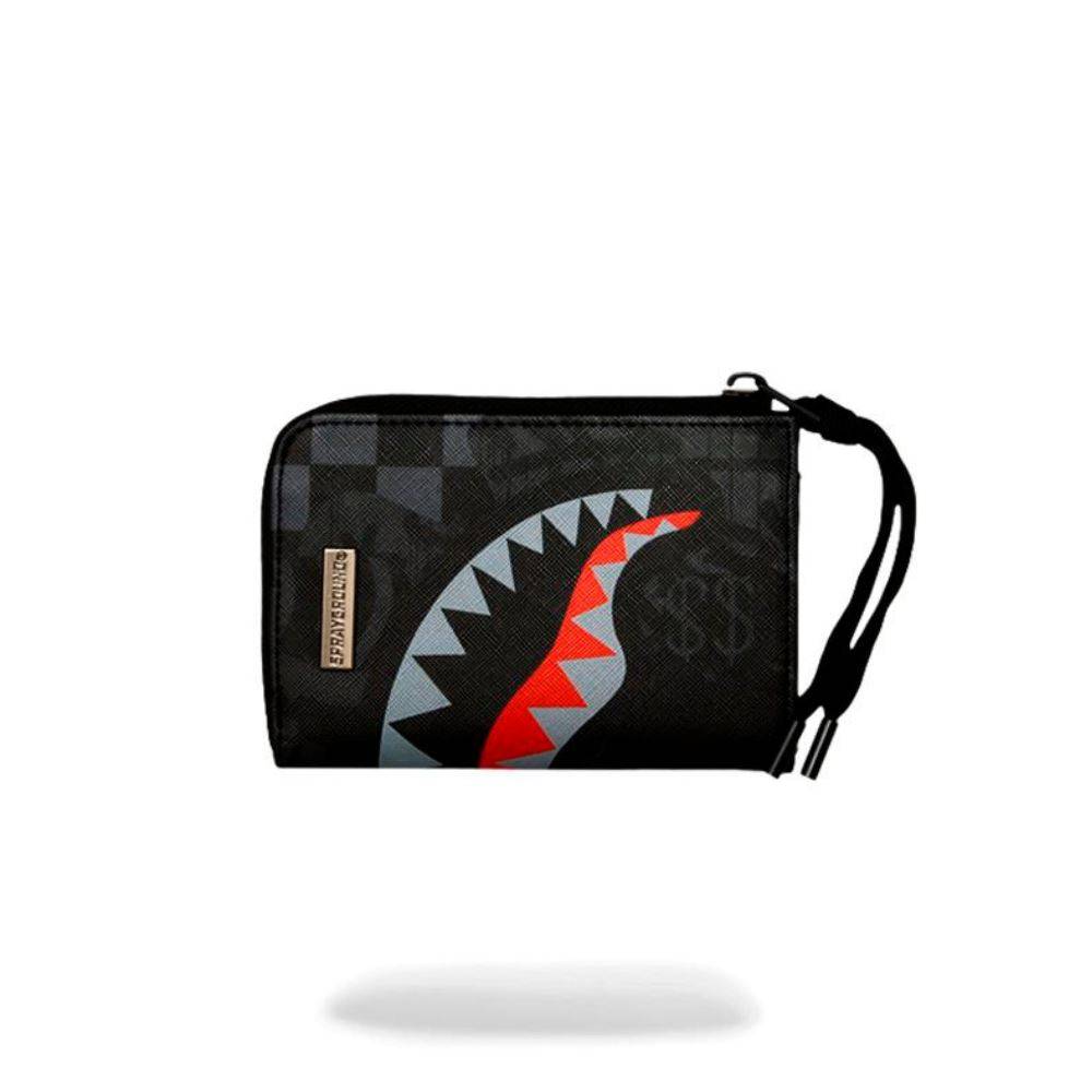 SPRAYGROUND 4AM RED SHARK WALLET