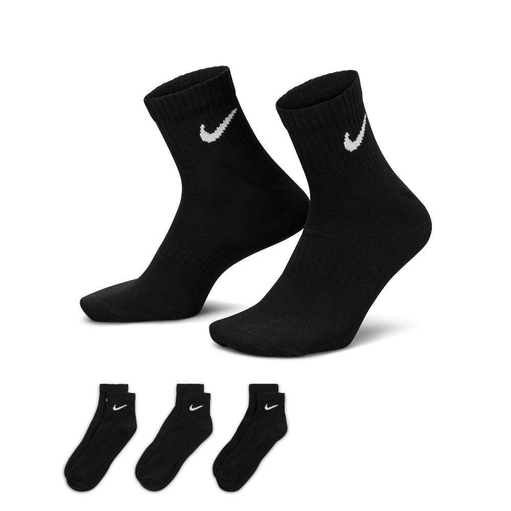 NIKE EVERYDAY LIGHT ANKLE 3 PAIRS SOCKS