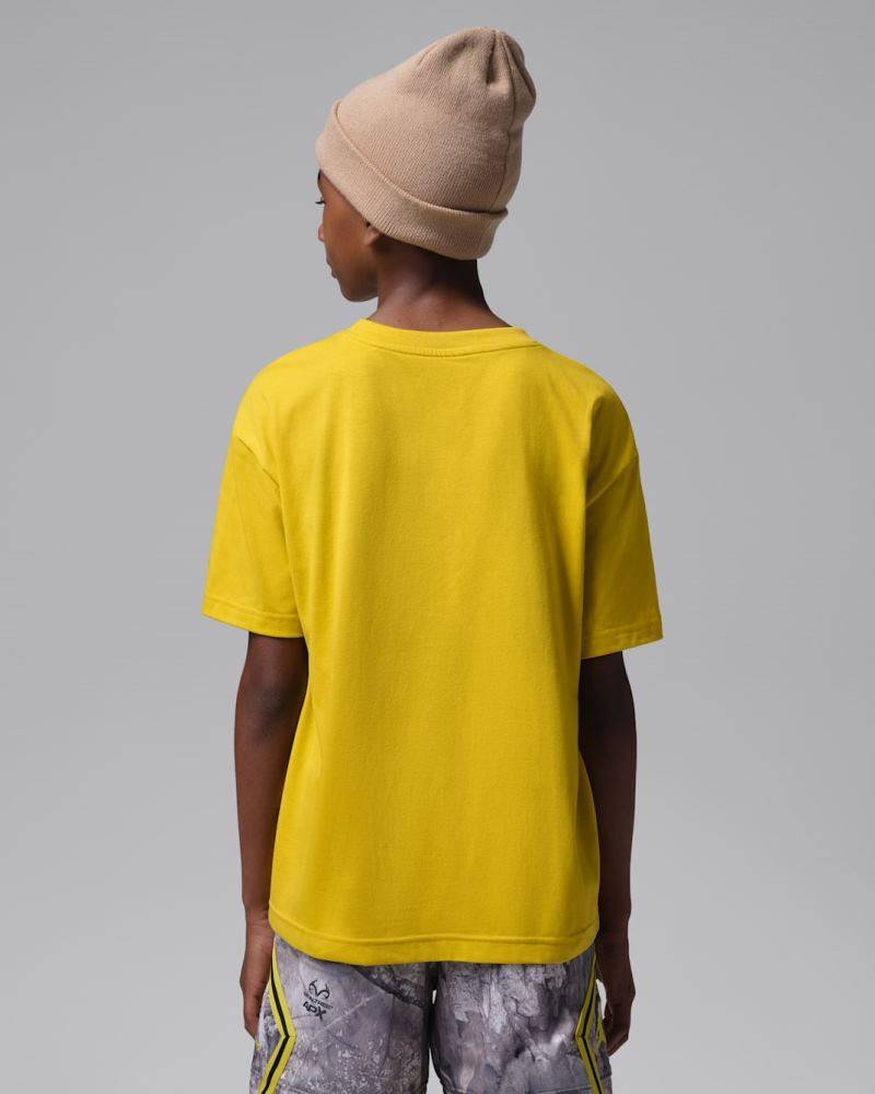 NIKE JORDAN BOYS MJ BK REAL TREE SS TEE