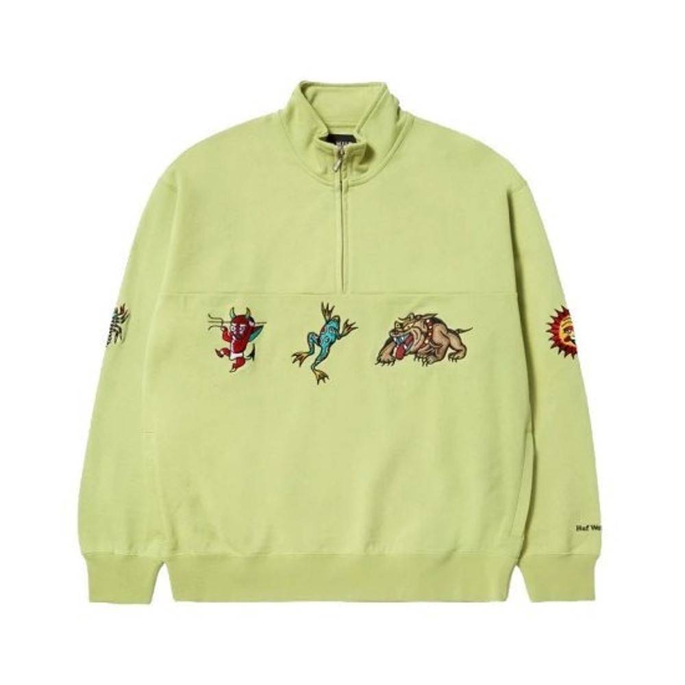 HUF BLEDSOE QUARTER ZIP FLEECE