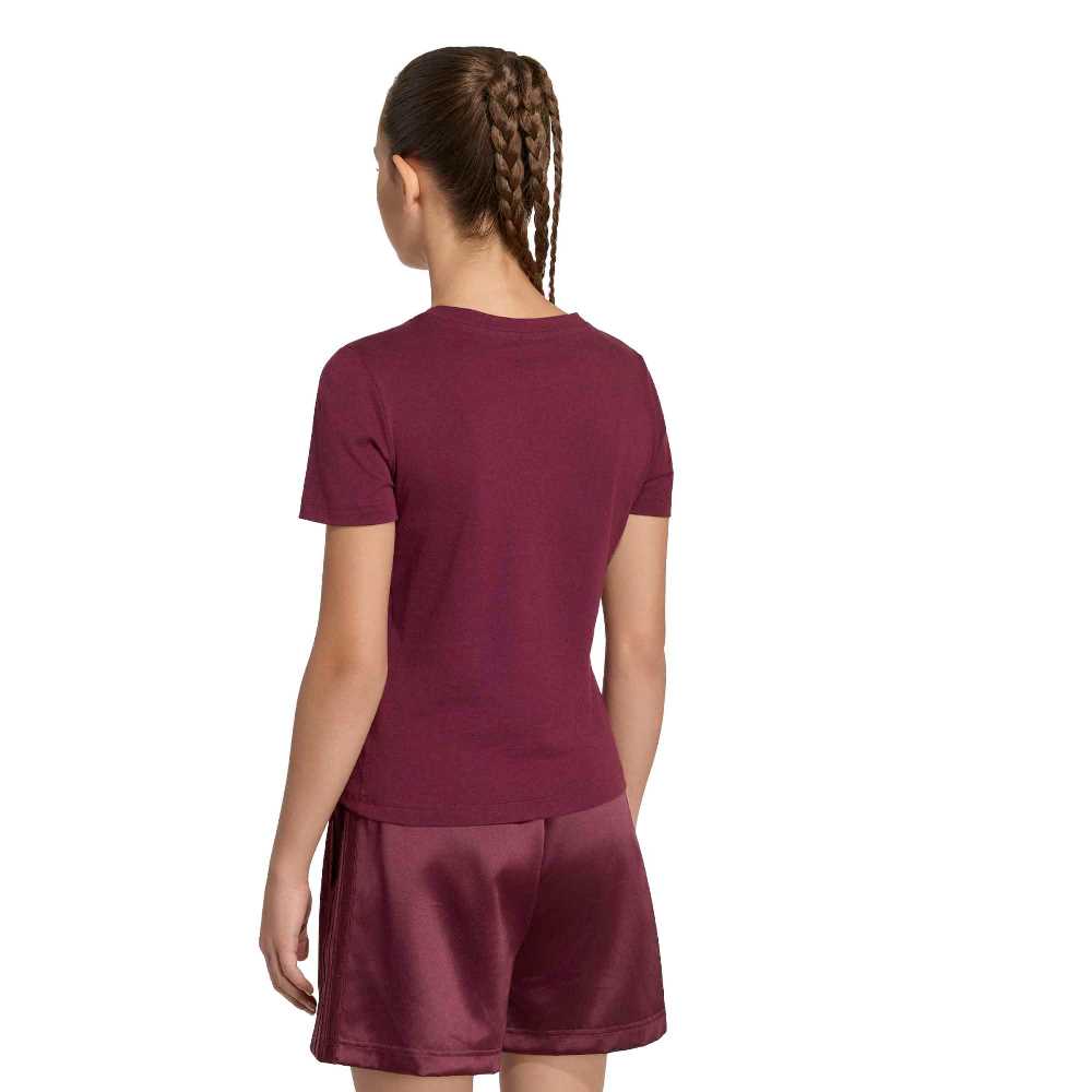 ADIDAS GIRLS SATIN T-SHIRT