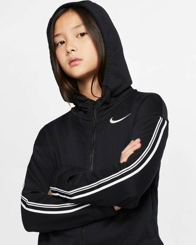 NIKE GIRLS STUDIO FULL ZIP HOODIE