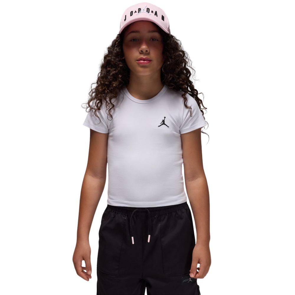 NIKE JORDAN GIRLS MJ BABY BROOKLYN ESS SS TEE