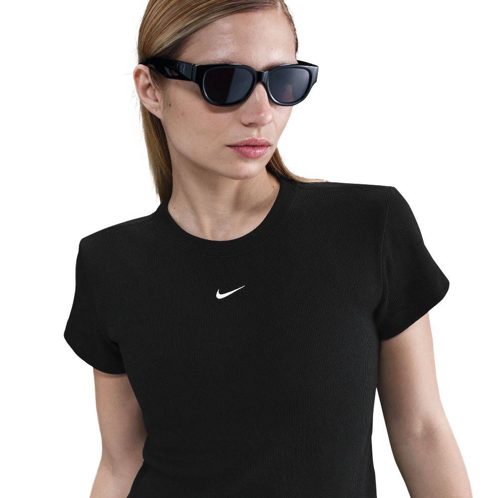 NIKE NSW TIGHT RIBBED SS TOP