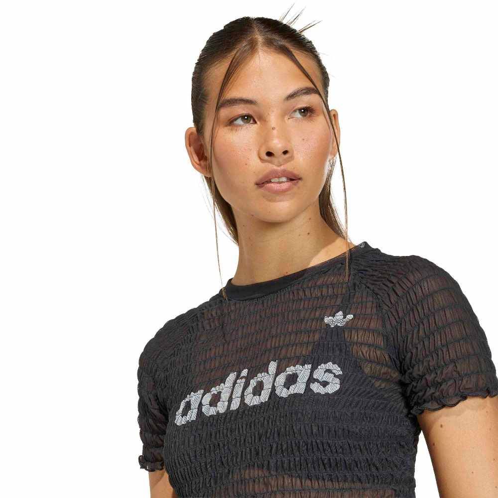 ADIDAS SMOCKED TEE