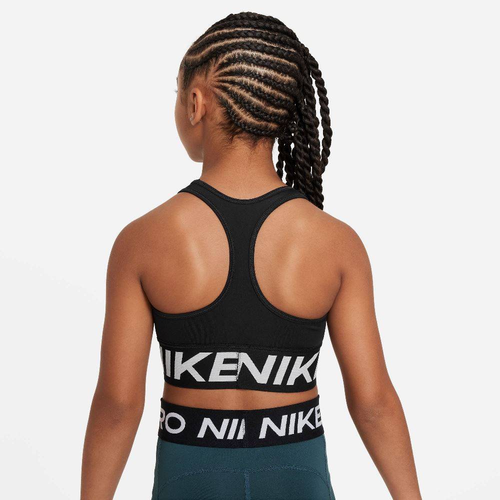 NIKE PRO GIRLS DRI-FIT  SWOOSH BRA