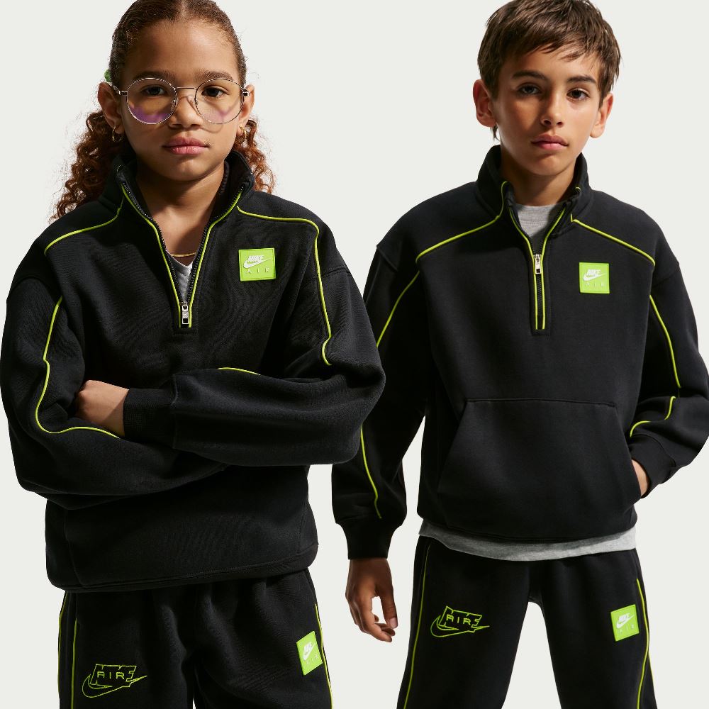 NIKE KIDS AIR QUARTER-ZIP TOP