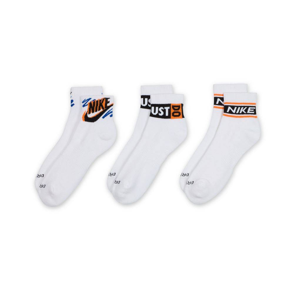 NIKE EVERYDAY PLUS ANKLE 3-PAIRS SPORT SOCKS