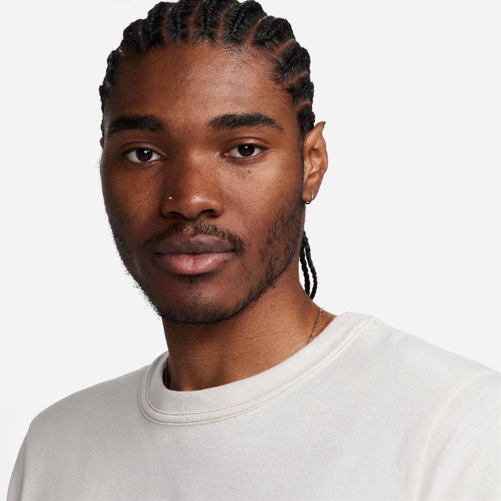NIKE LIFE SHORT-SLEEVE KNIT TOP