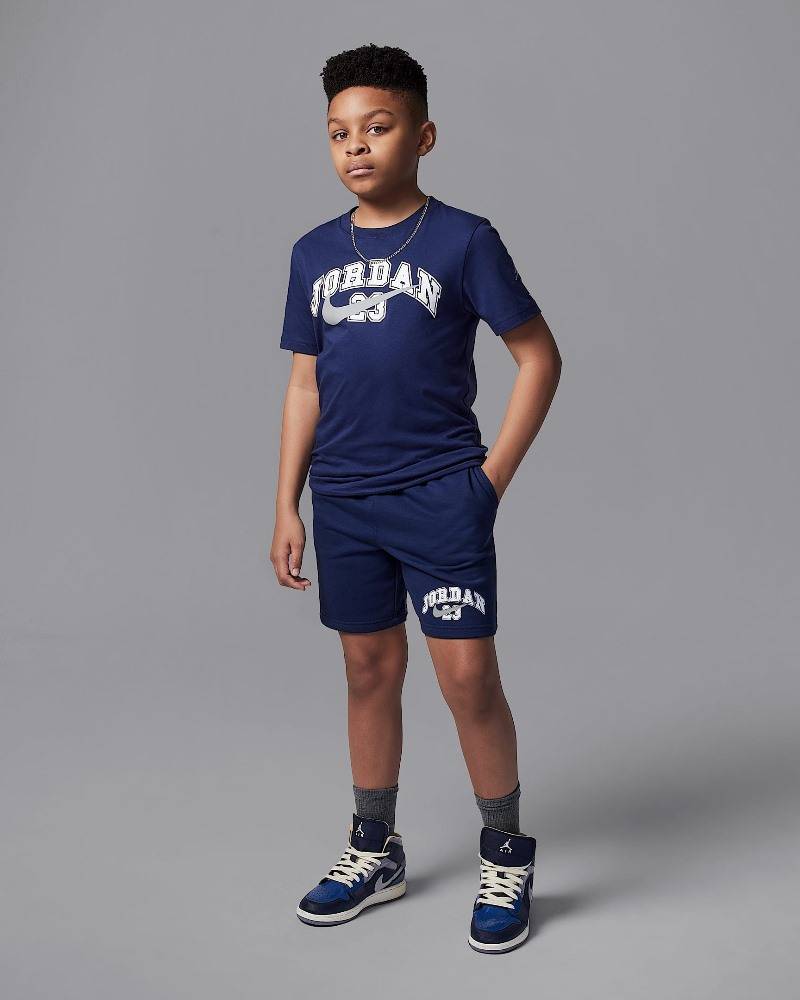 NIKE JORDAN BOYS MJ FLT MVP JM HBR 23 SS TE