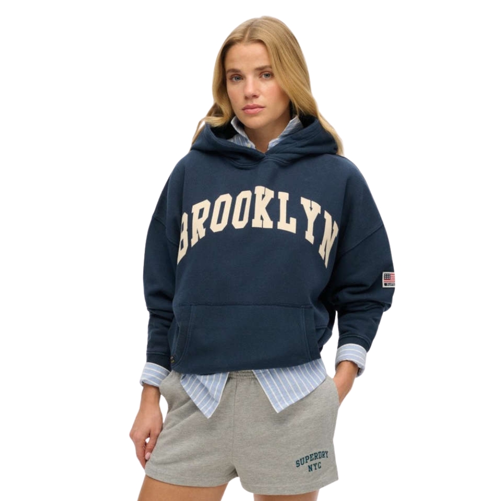 SUPERDRY ATH ESS RELAXED HOOD