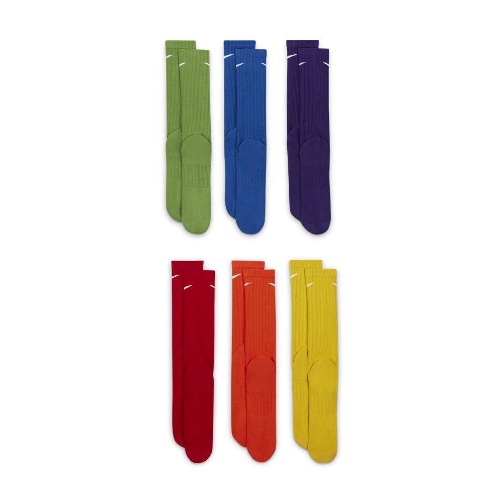 NIKE EVERYDAY PLUS CUSHION CREW 6-PAIRS SOCKS