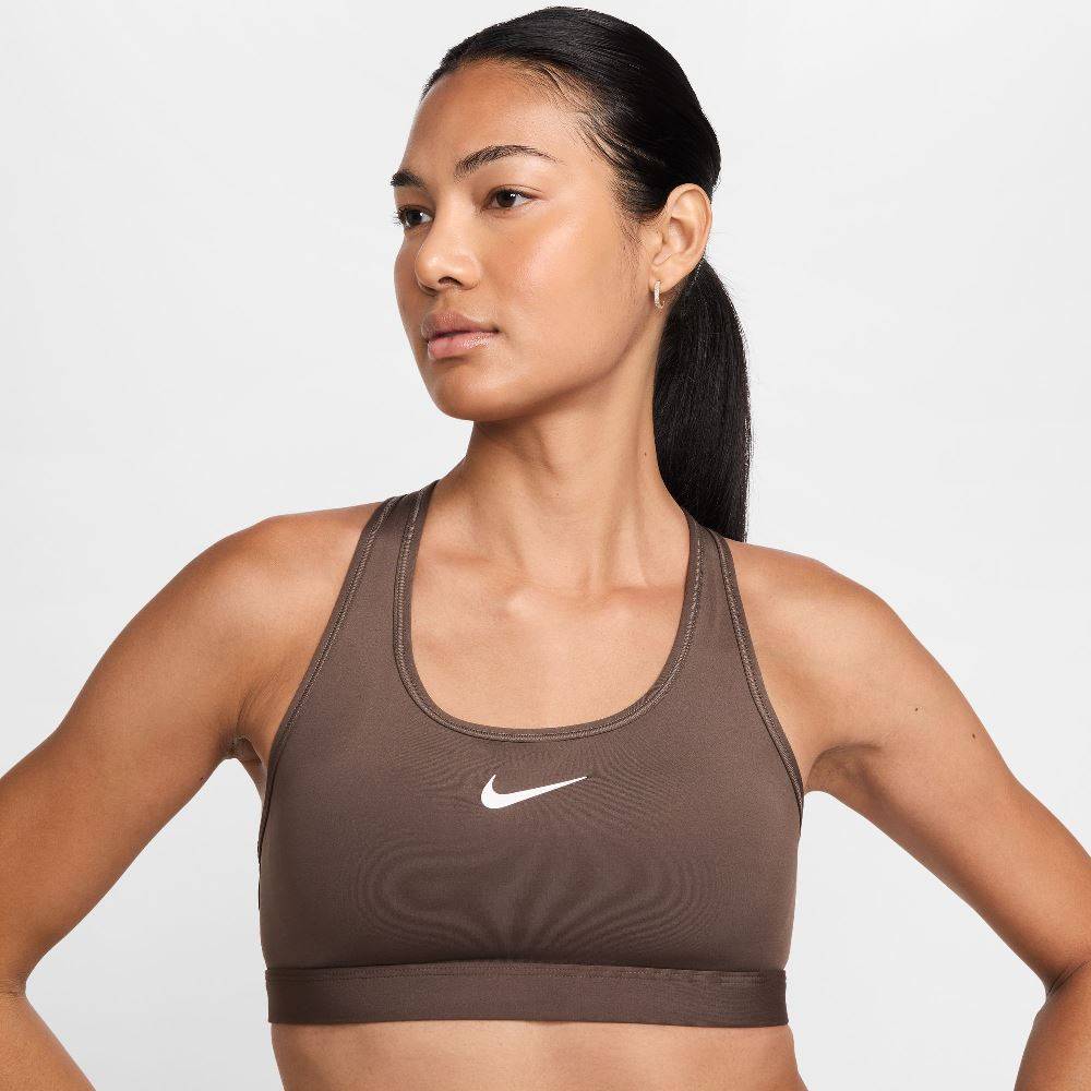 NIKE WOMENS SWOOSH MEDIUM-SUPPORT PADDED BRA