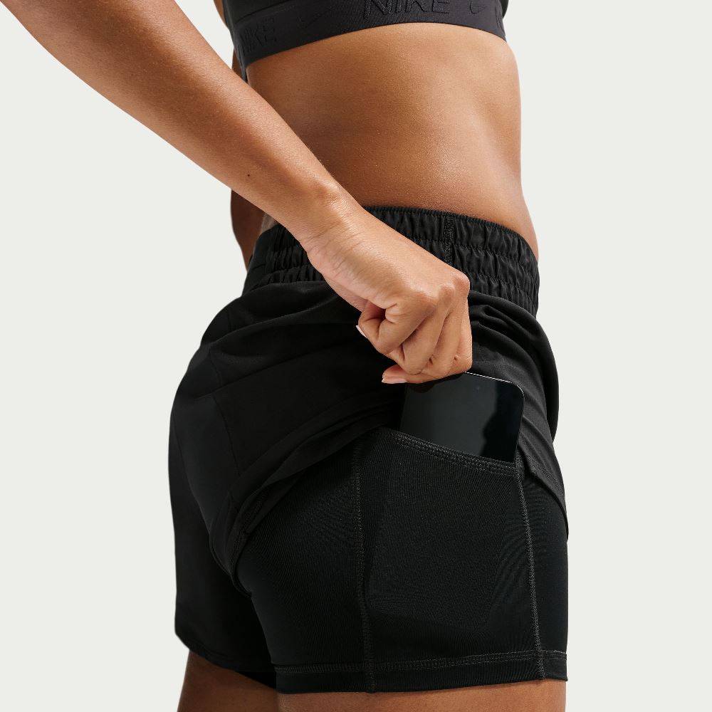 NIKE ONE DRI-FIT MEDIUM-RISE 2 IN 1 SHORT
