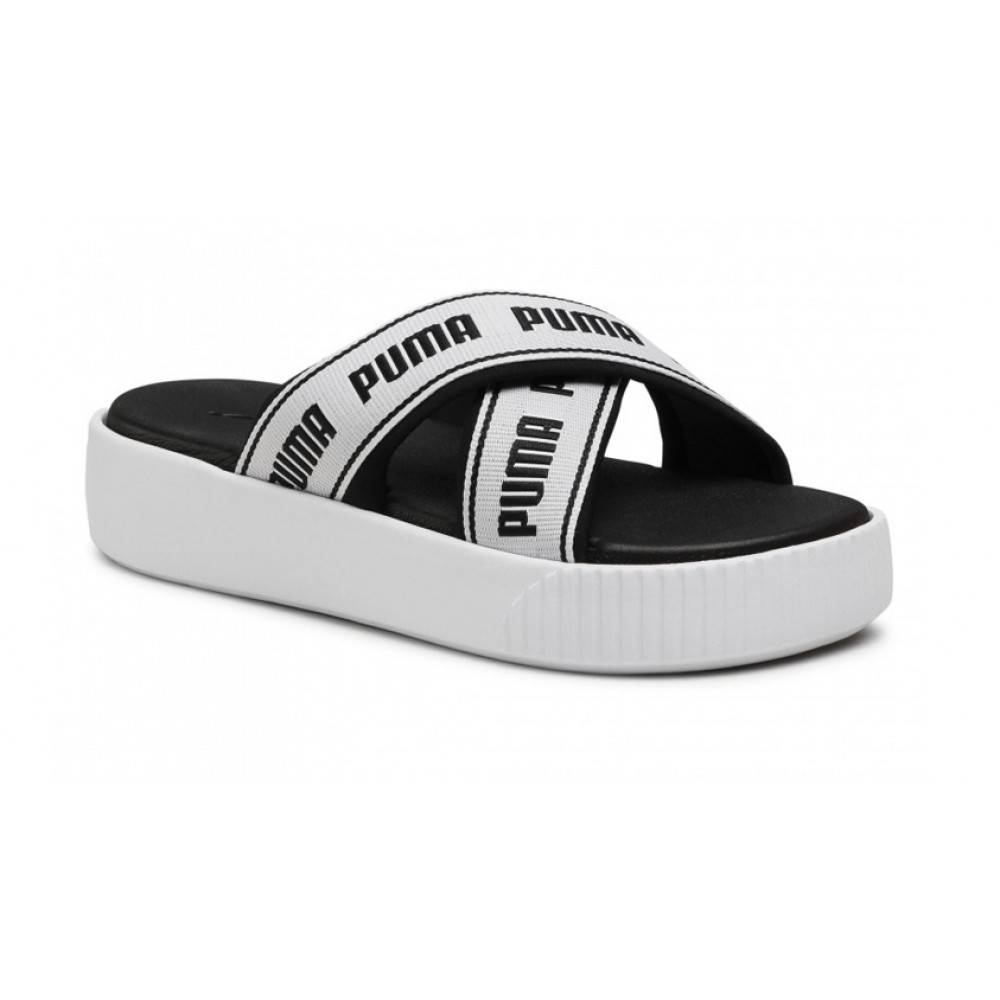 PUMA PLATFORM SLIDE TAPE WOMENS