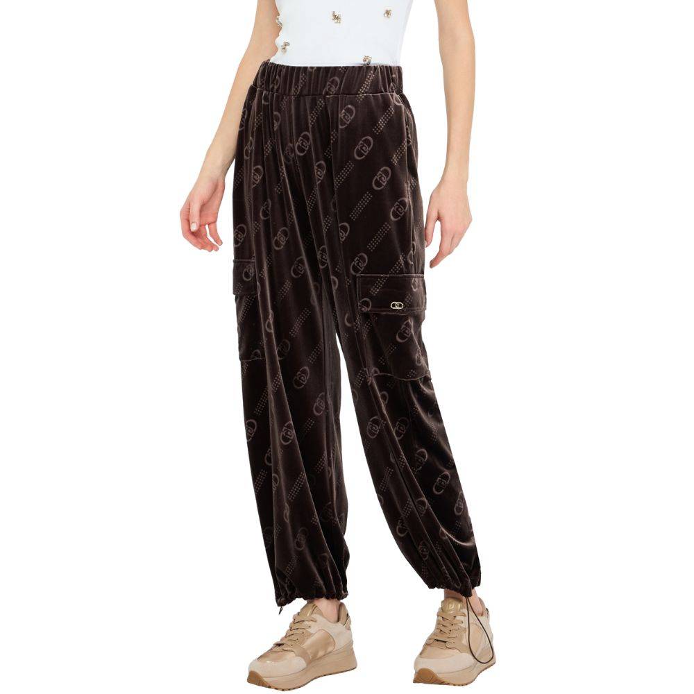 LIU JO CHENILLE JOGGING PANTS