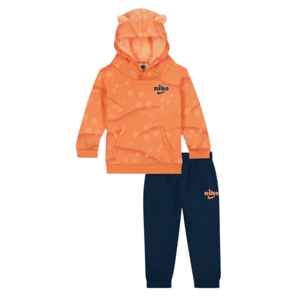 NIKE INFANT TRACK PACK FLEECE HOODIE SET