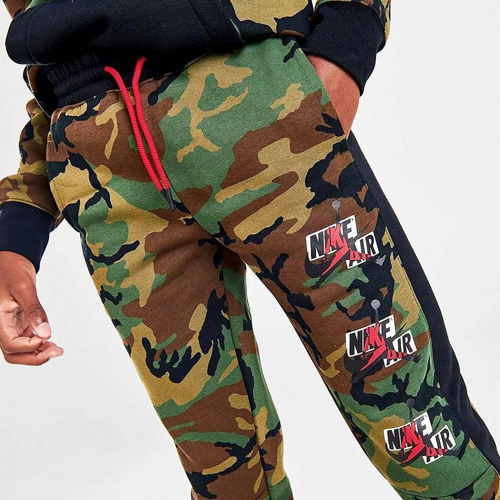 NIKE JORDAN BOYS JUMPMAN CLASSICS III CAMO FLEECE PANT