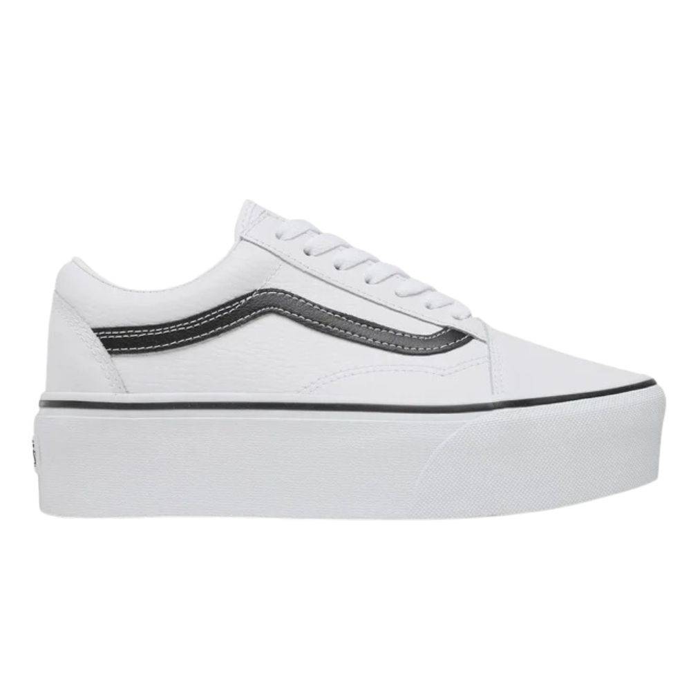 VANS OLD SKOOL STACKFORM LEATHER SHOES