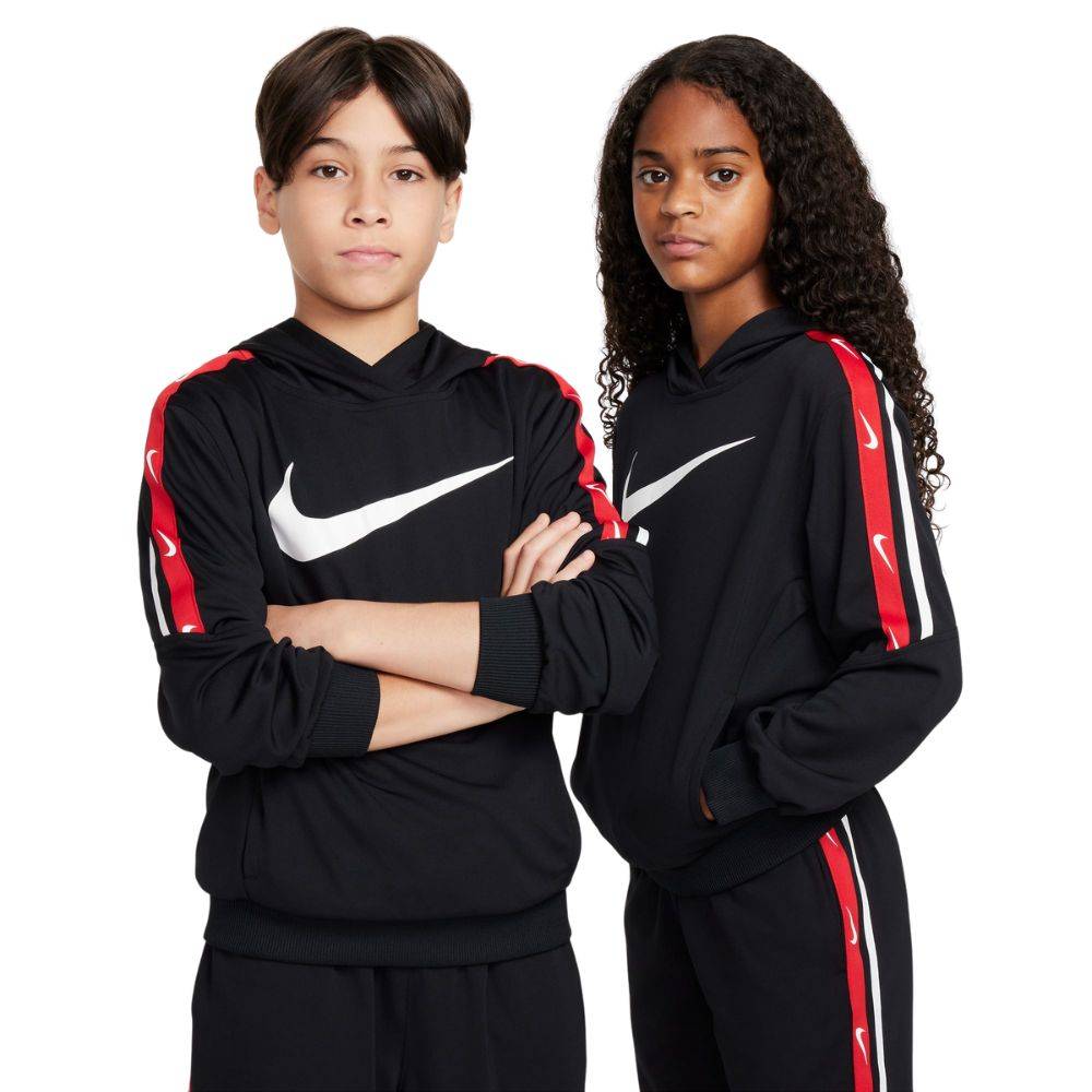 NIKE KIDS CLUB+ POLY PULLOVER HOODIE