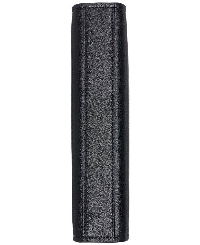 DKNY AVRIL LOGO PLAGUE SHOULDER BAG