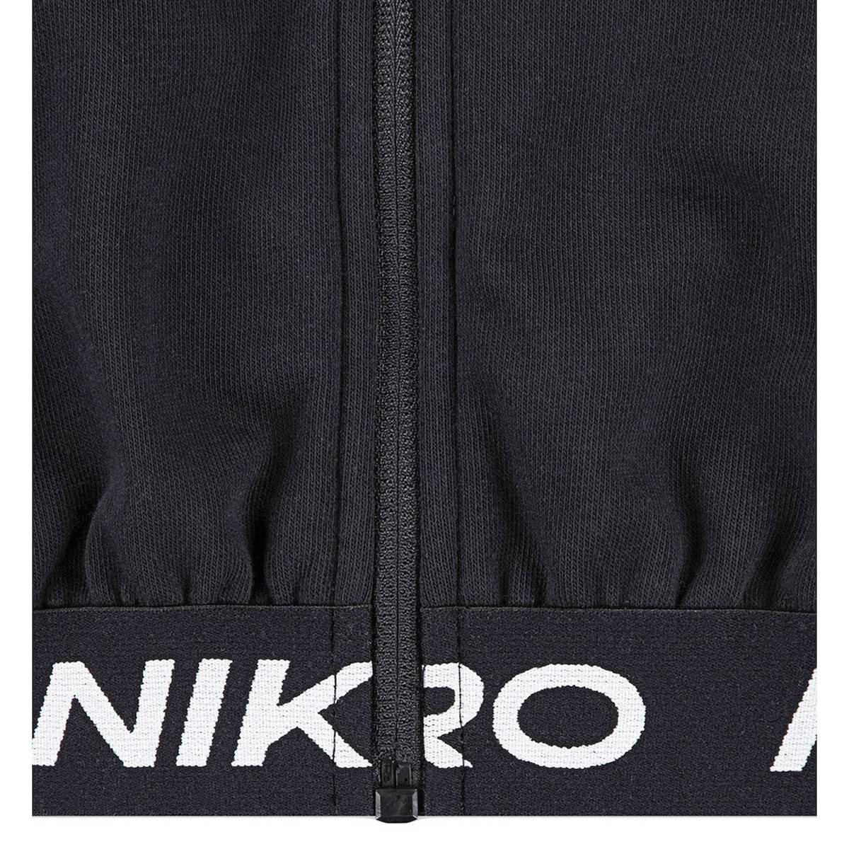 NIKE LITTLE GIRLS NP ESSENTIALS FZ FT HOODIE