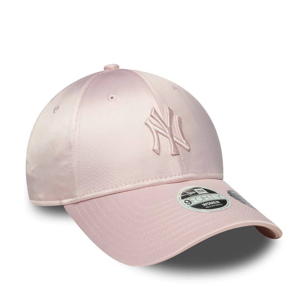 NEW ERA WMNS SATIN BOW BACK 9FORTY NEW YORK YANKEES ADJUSTABLE CAP