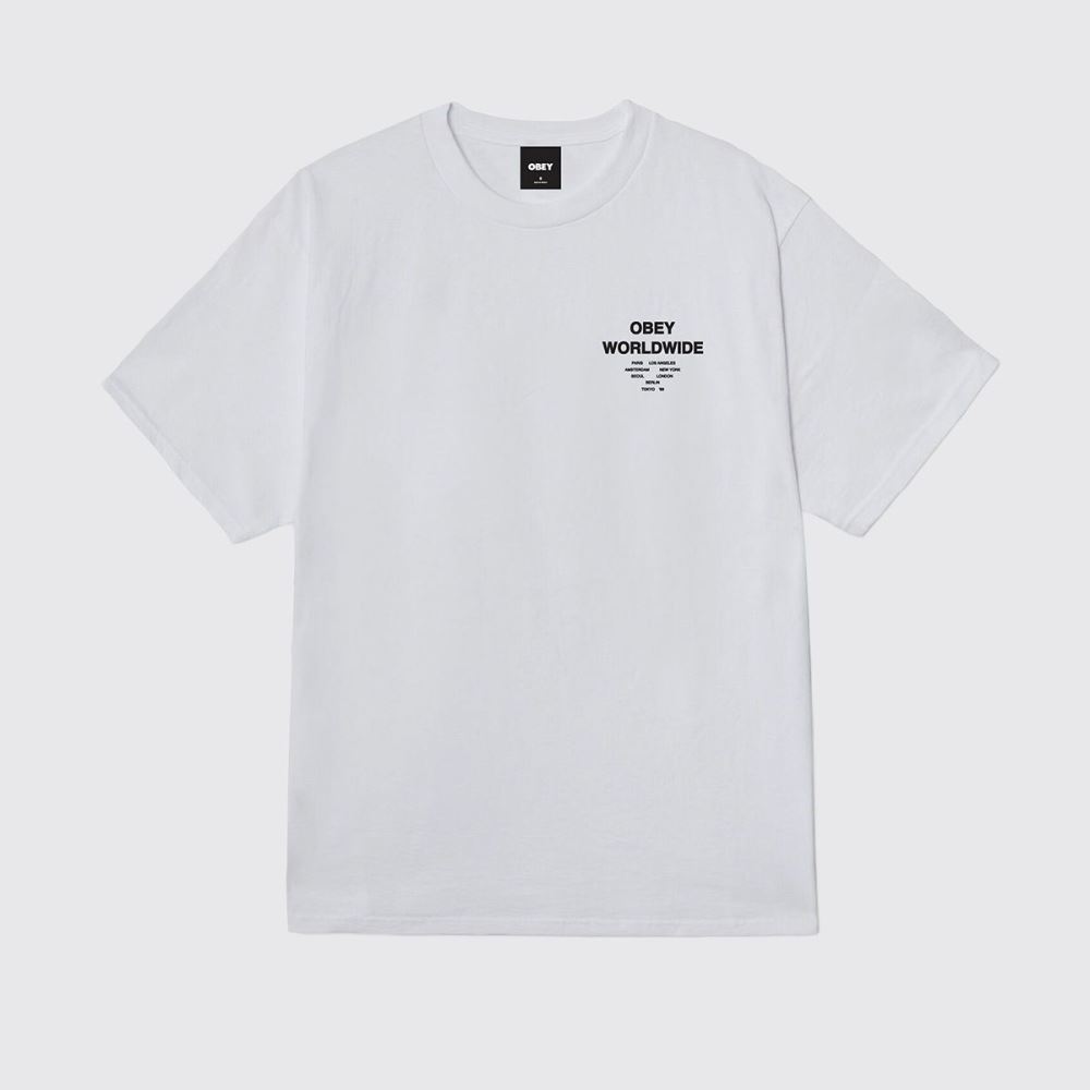 OBEY ANGELS ABOVE TEE