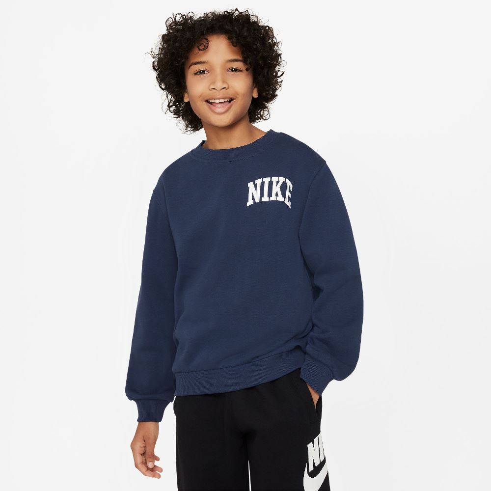 NIKE KIDS NSW CLUB FRENCH TERRY CREW-NECK