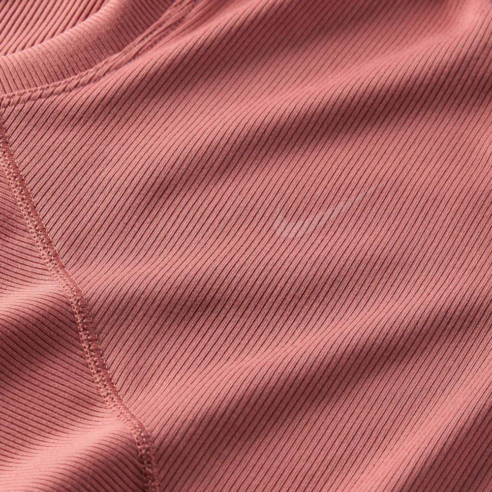 NIKE ONE RIB SHORT-SLEEVE CROPPED TOP