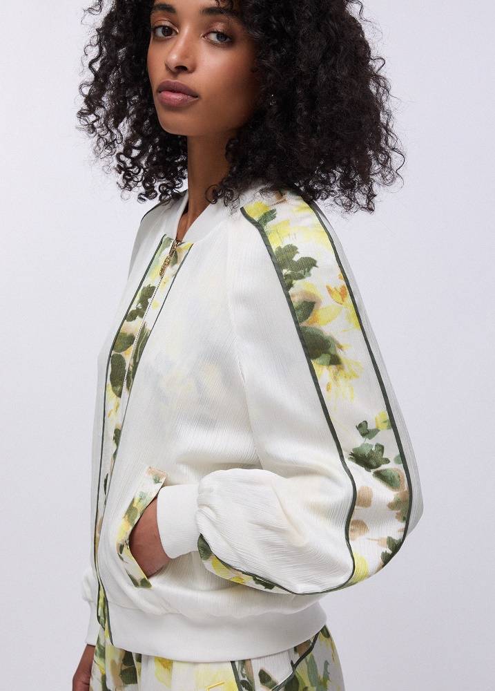 LIU JO FLORAL PRINT JACKET