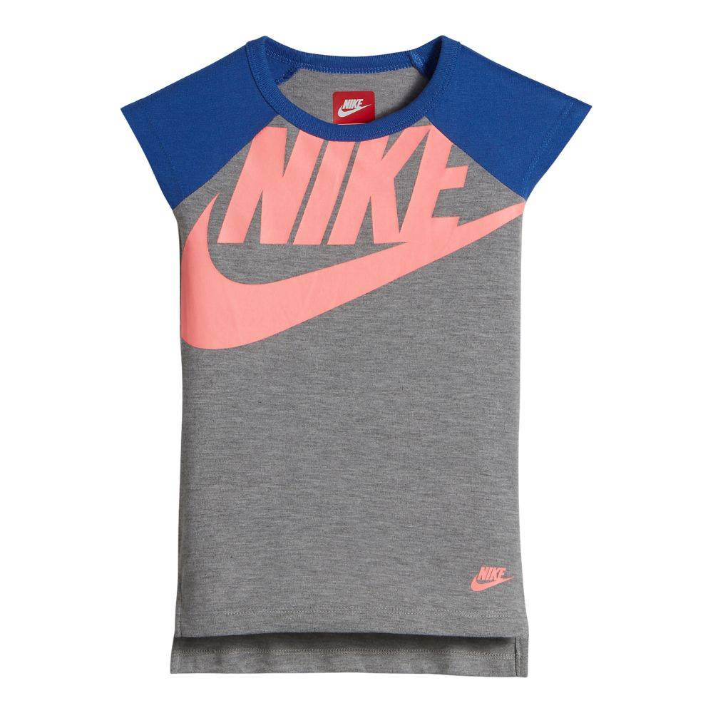 NIKE LITTLE GIRLS RAGLAN SLEEVE TUNIC