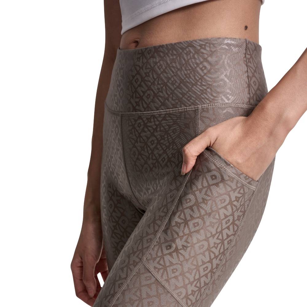 DKNY HIGH-RISE 7/8 PRINTED LEGGING