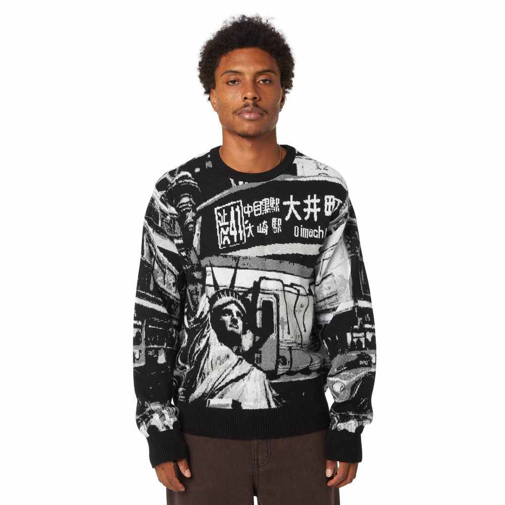 HUF WORLDWIDE COMMUTER SWEATER