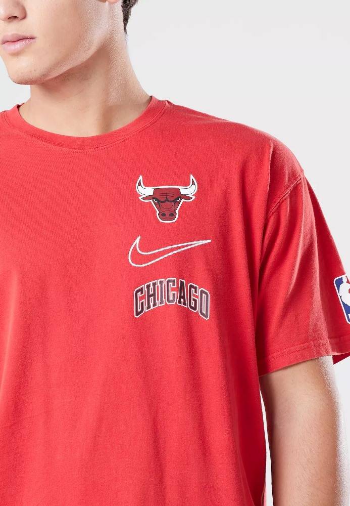 NIKE NBA CHICAGO BULLS COURTSIDE MAX 90 TEE