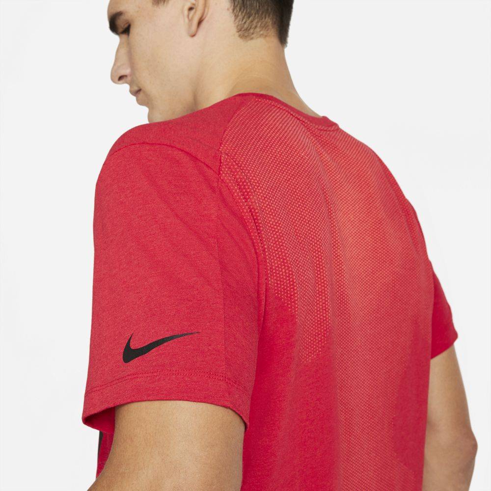 NIKE PRO DRI-FIT SHORT-SLEEVE BURNOUT TEE