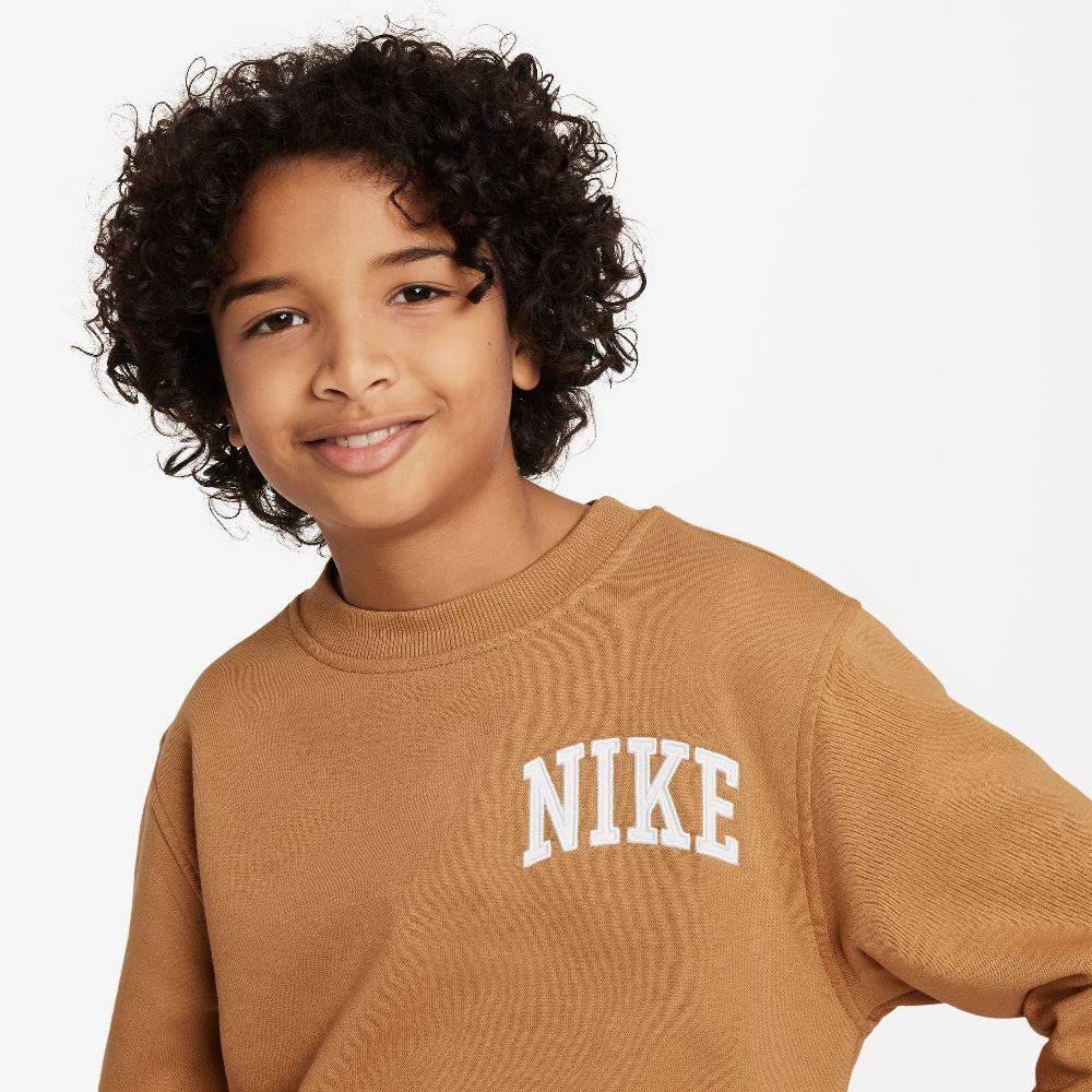 NIKE KIDS NSW CLUB FRENCH TERRY CREW-NECK