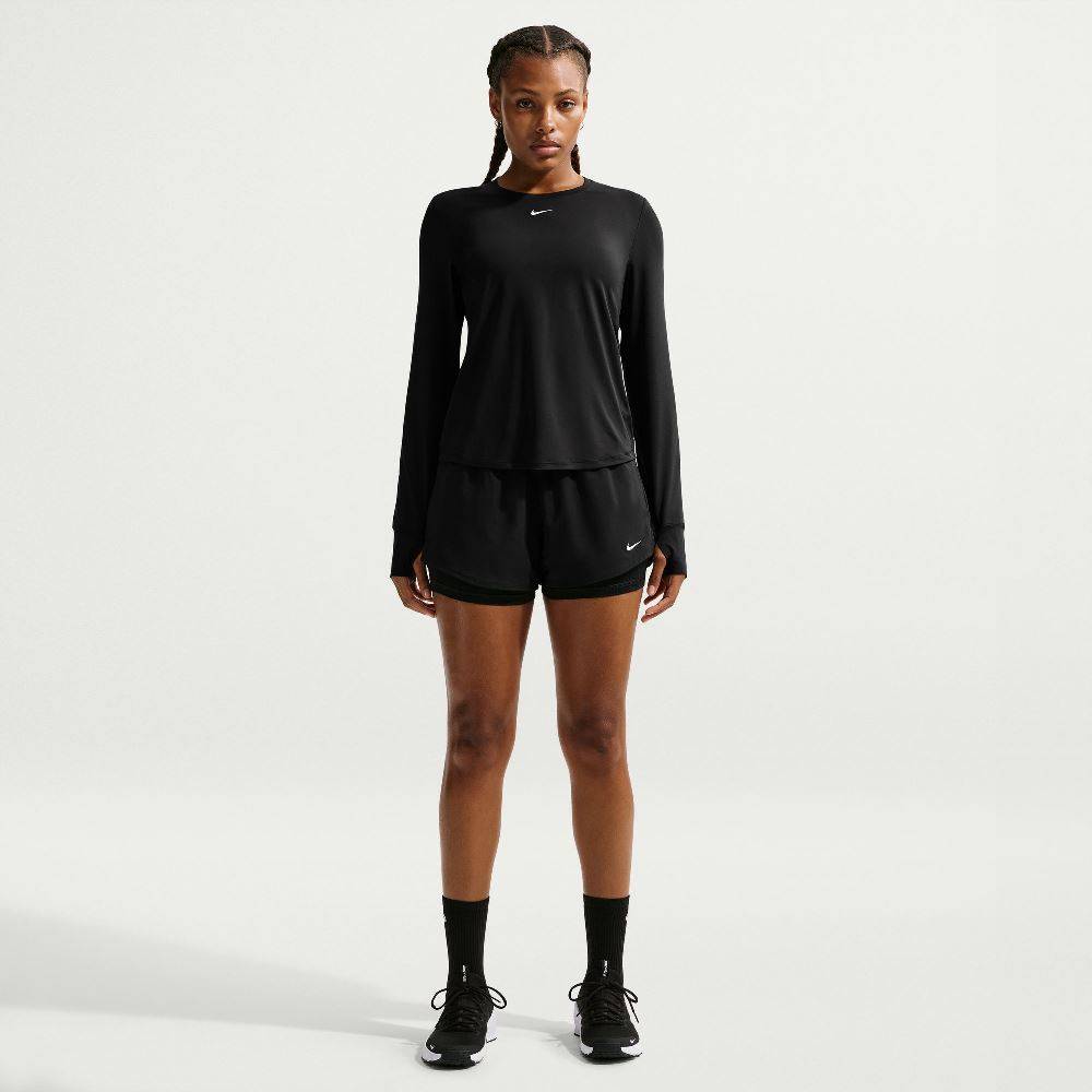 NIKE ONE DRI-FIT MEDIUM-RISE 2 IN 1 SHORT